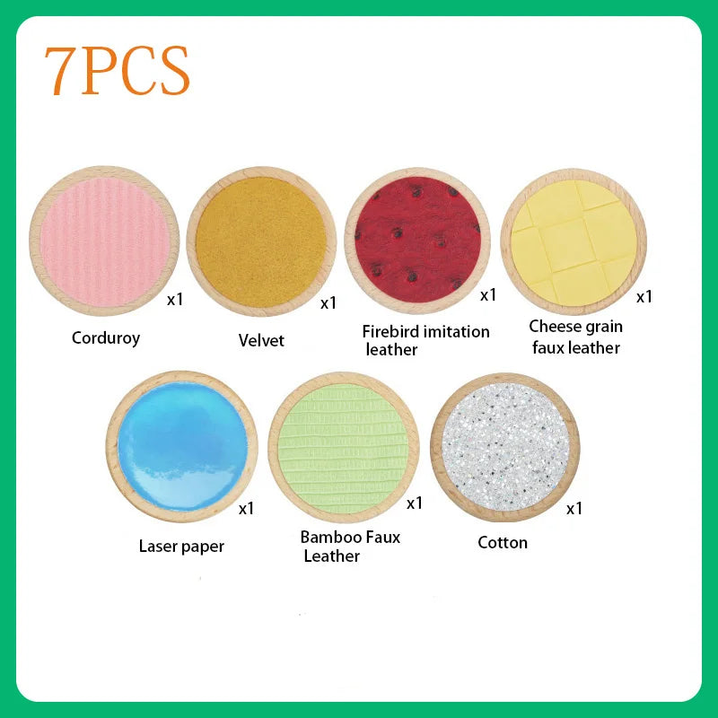 Montessori Tactile Sensory Matching Board | Toddler Learning Toy