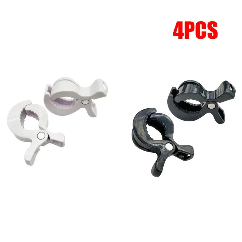 2/4PCS Baby Stroller Clamp Alligator Clip Pram Peg Portable Stroller Hook Baby Car Seat Clips Toddler Baby Stroller Accessories