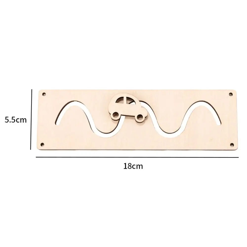 Montessori Busy Board – Sensory Activity Toy for Toddlers