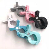 New 2Pcs Baby Strollers Hook Clip Alligator Clip Pram Peg Portable Baby Stroller Hook Kids Car Seat Baby Stroller Accessories