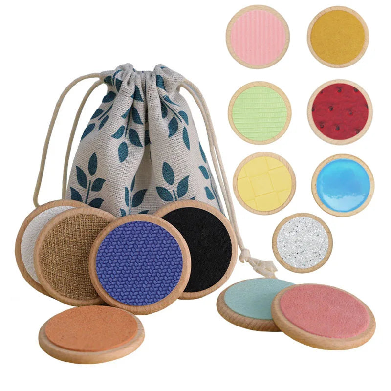 Montessori Tactile Sensory Matching Board | Toddler Learning Toy