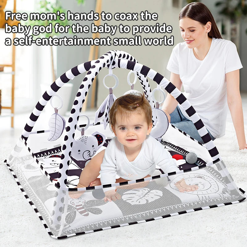 Baby Activity Gym Play Mat for Tummy Time | Infant Development Toy