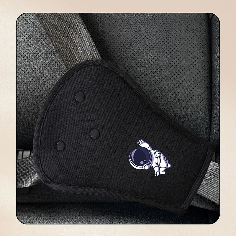 Kids Car Safety Belt Adjuster Anti-Pinch Neck Great Belly Protector Car Seat Accessories Cartoon Car Seat Belt Protectors