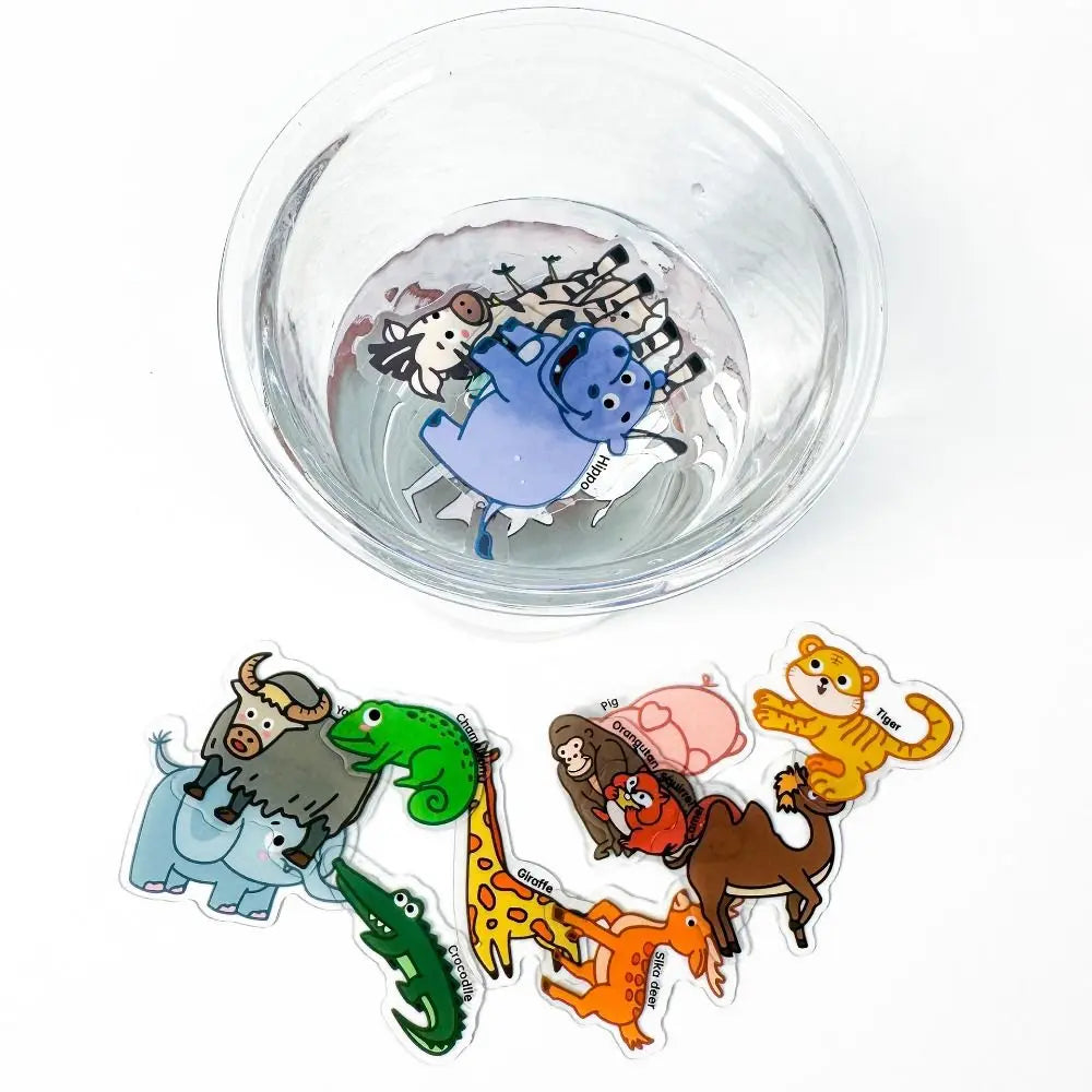 Reusable Jelly Sticker Book for Toddlers | Waterproof Travel Activity Toy