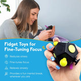 Fidget Cube 12-Side Sensory Toy – Stress Relief & Focus Tool for Kids and Adults