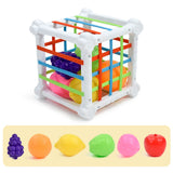 Montessori Shape Sorter Cube – Sensory Learning Toy for Toddlers