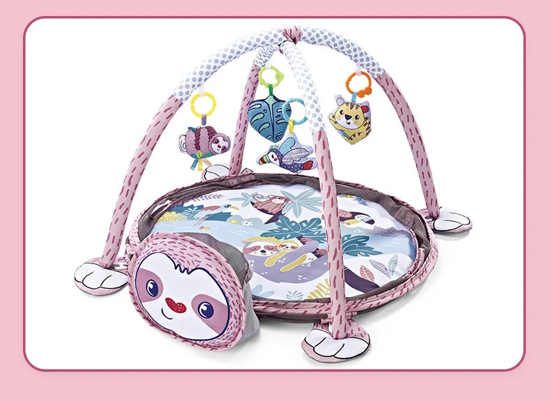Baby Play Gym & Activity Mat – Tummy Time Playmat with Toys