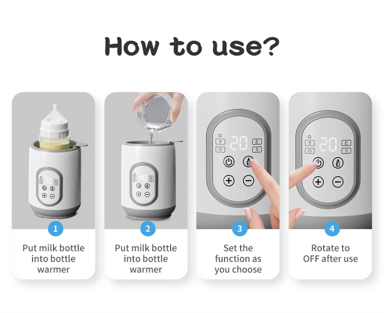 New Milk Water Warmer, Travel Stroller Insulated Bag, Nursing Bottle Heater, Portable Bottle Feeding Warmer ,Christmas, Hallowee