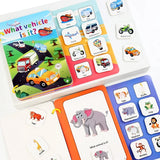 Montessori Busy Book with Stickers – My First Learning Activity Book