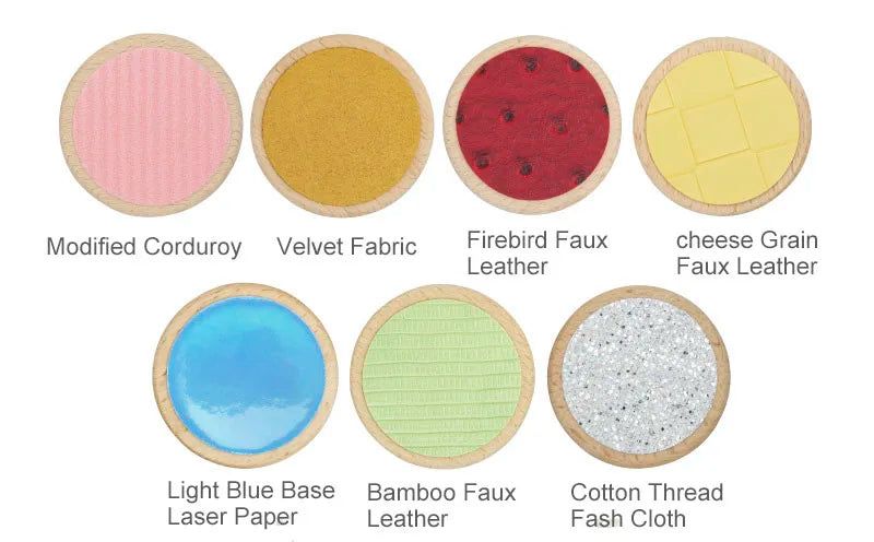 Montessori Tactile Sensory Matching Board | Toddler Learning Toy