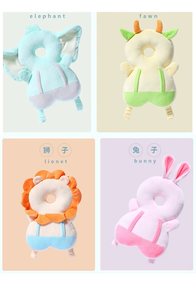 Baby Head Protector Backpack Cushion | Anti-Fall Safety Pad