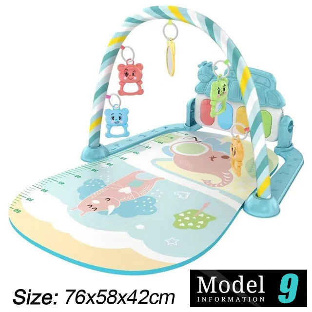 Baby Piano Play Mat & Activity Gym – Kick & Play Tummy Time Toy