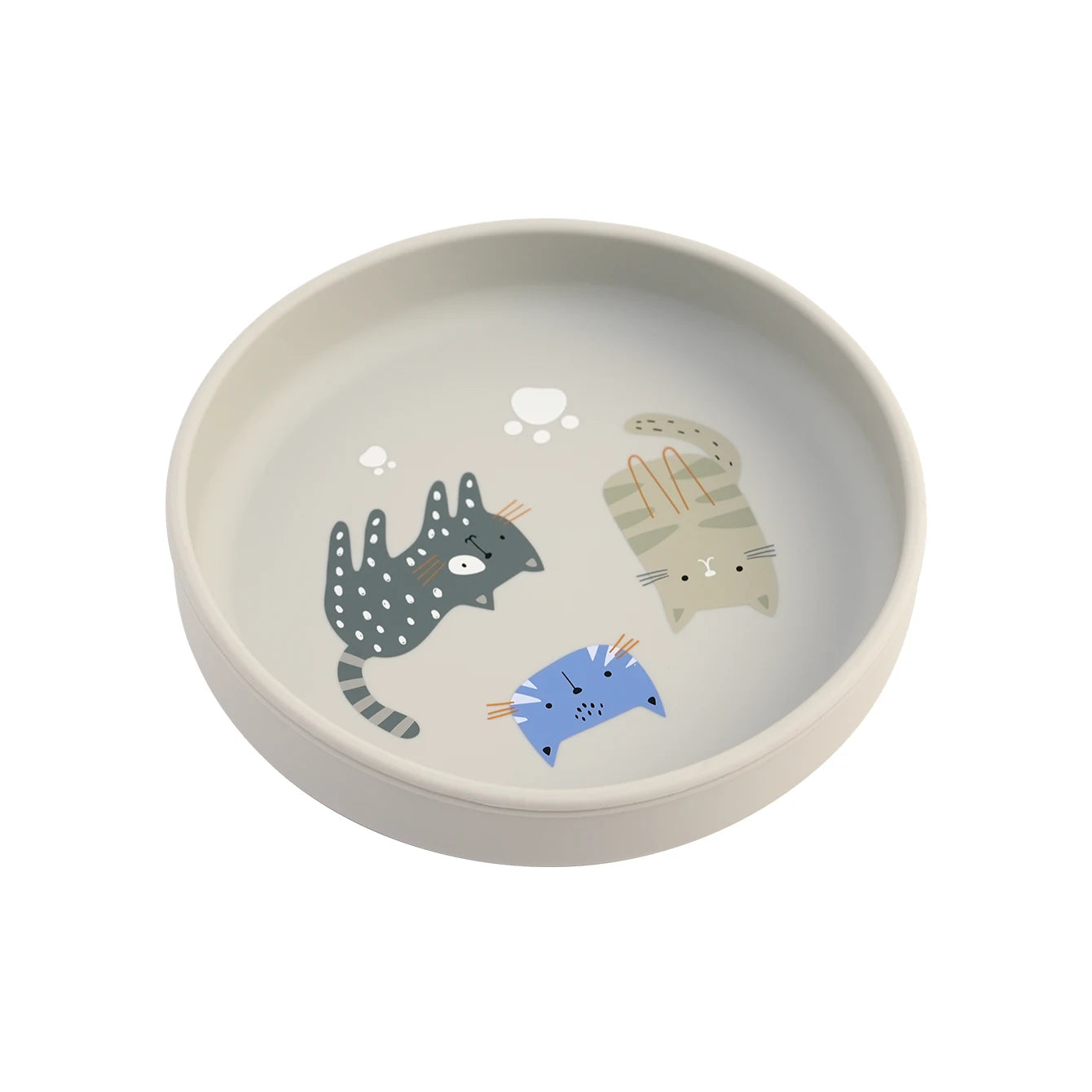 1PCS Dinosaur Silicone Baby Plate BPA Free Cartoon Food Tray For Toddlers Self Feeding Training 6M+ Easy Clean Tableware