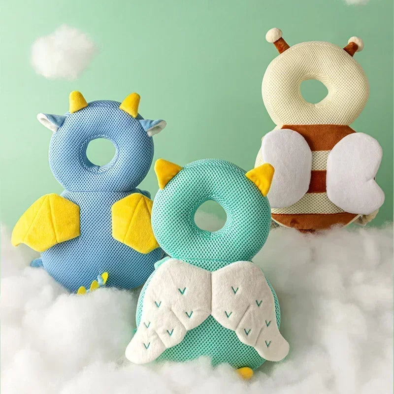 Baby Head Protector Backpack Cushion | Anti-Fall Safety Pad