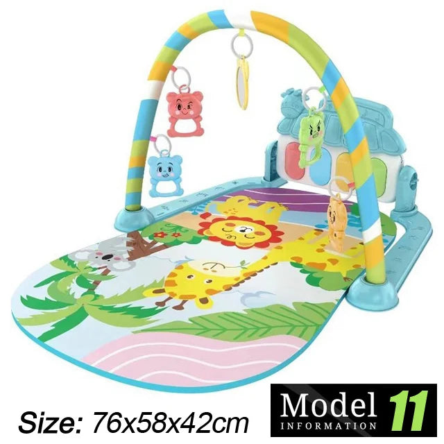 Baby Piano Play Mat & Activity Gym – Kick & Play Tummy Time Toy