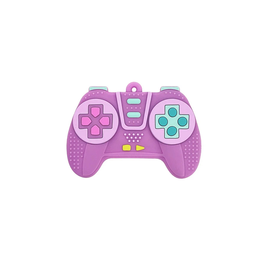 Children's silicone remote control handle teething baby oral sex period soothing remote control teething biting anti-feeding toy