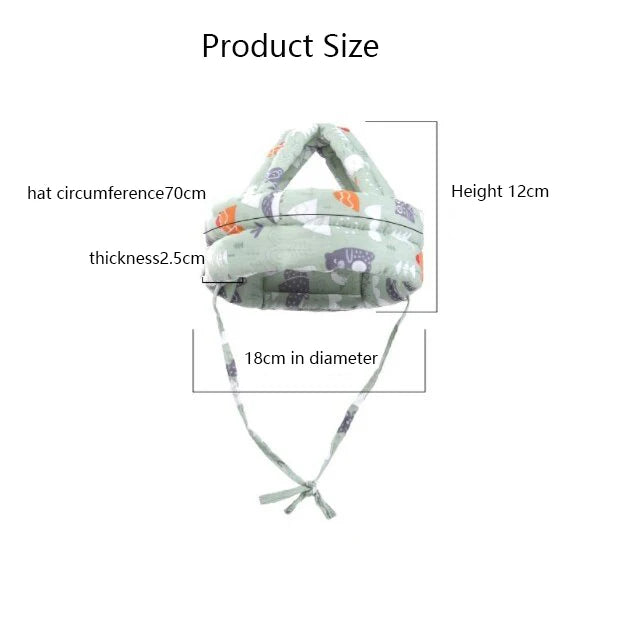 Head Protection Headgear Toddler Anti-fall Pad Children Learn To Walk Crash Cap Baby Safety Helmet