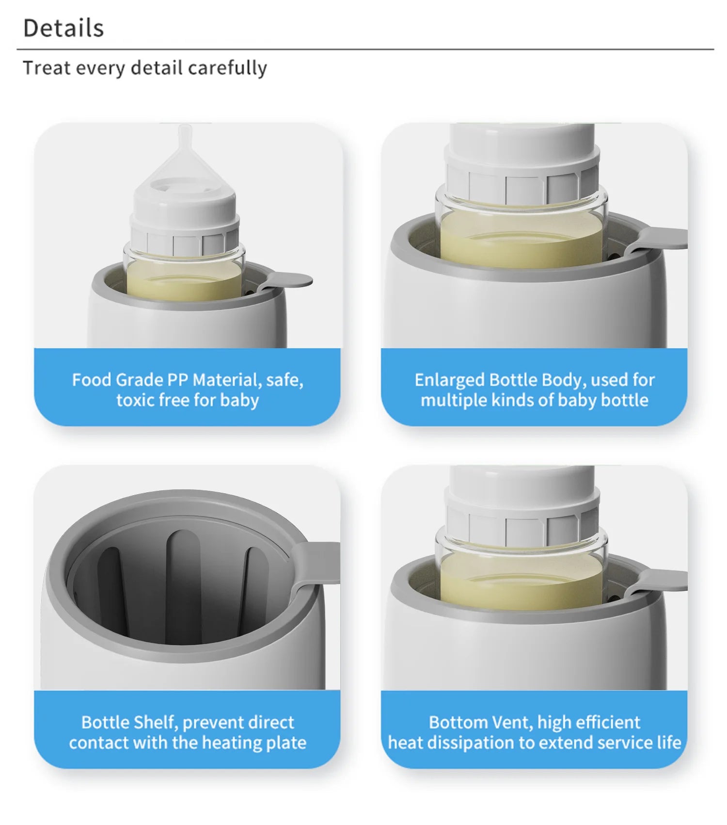 New Milk Water Warmer, Travel Stroller Insulated Bag, Nursing Bottle Heater, Portable Bottle Feeding Warmer ,Christmas, Hallowee