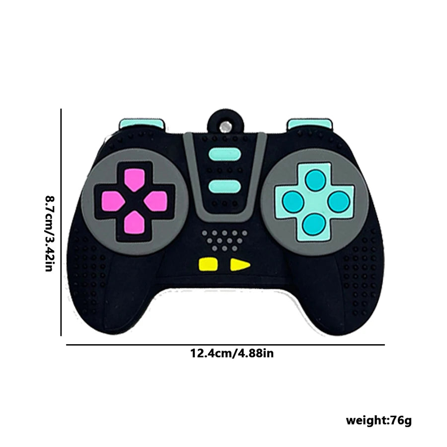 Children's silicone remote control handle teething baby oral sex period soothing remote control teething biting anti-feeding toy