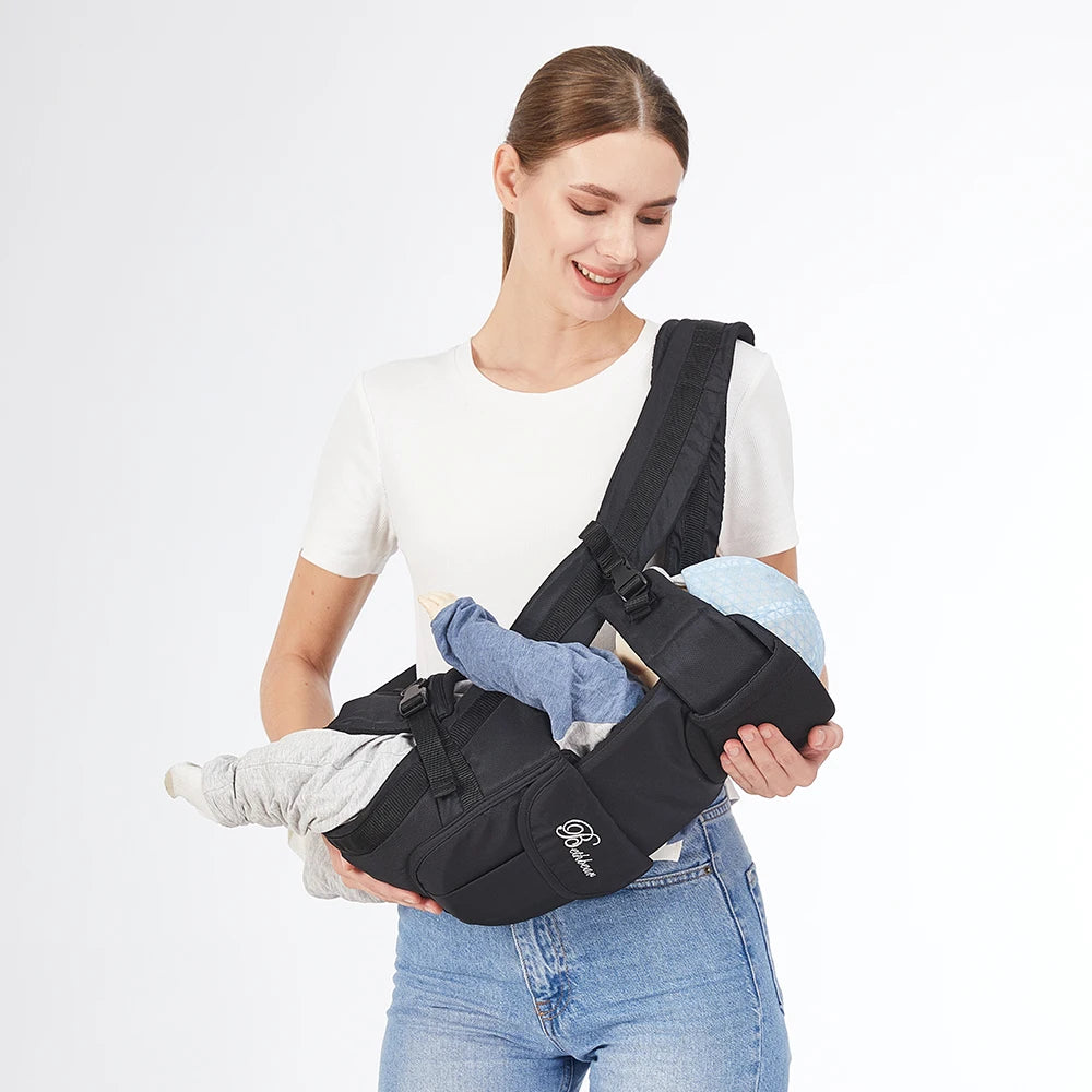 4-in-1 Ergonomic Baby Carrier – Adjustable Newborn to Toddler Sling