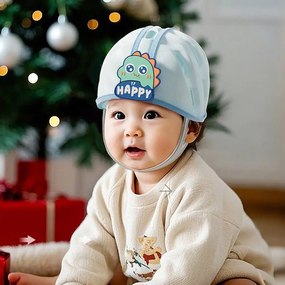Baby Safety Helmet – Soft Toddler Head Protector (360° Protection)