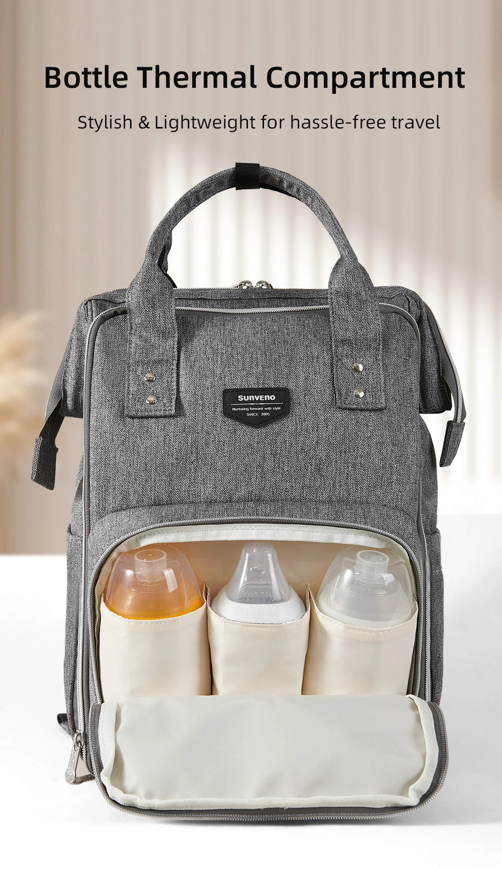 Nappy Backpack Bag Mummy Large Capacity Bag Multi-function Waterproof Outdoor Travel Diaper Bags