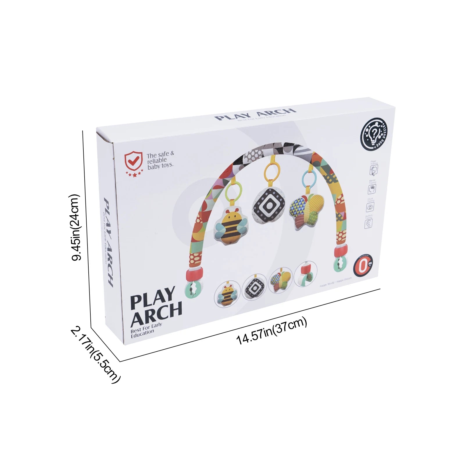 Baby Stroller Arch Toys Bouncer Toy Pram Activity Arch Toys Fine Motor Skills Toys Sensory Development Baby Car S