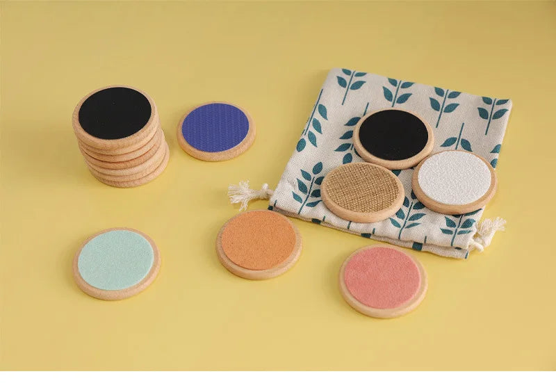 Montessori Tactile Sensory Matching Board | Toddler Learning Toy