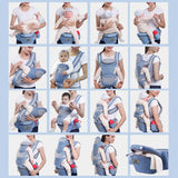 Ergonomic Baby Carrier with Hip Seat – Infant to Toddler Backpack