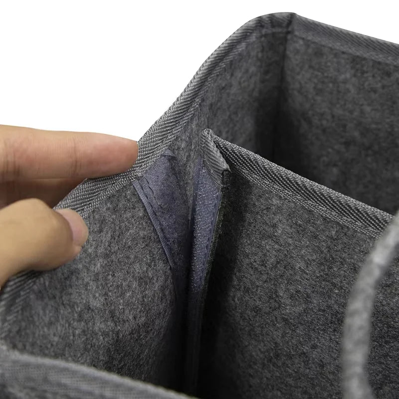 Baby Stroller Accessories Mom Tote Bag Foldable Storage Baby Diaper Hanging Bag Thickened Portable Mom Cart Portable Diaper Bag