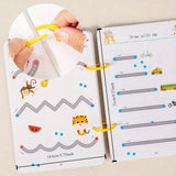 Toddler Pen Control Training Workbook Baby Magical Tracing Practice Copybook Reusable Writing Drawing Educational Picture Books