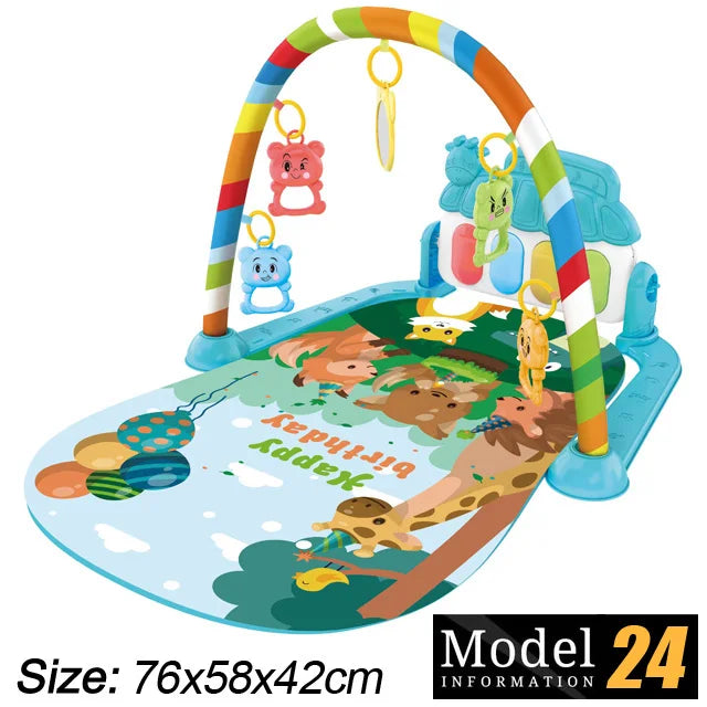 Baby Piano Play Mat & Activity Gym – Kick & Play Tummy Time Toy