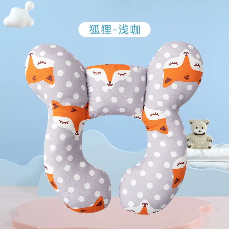 2025New Baby Pillow Protective Travel Car Seat Head Neck Support Pillows Newborn Children U Shape Headrest Toddler Cushion 0-3 Y