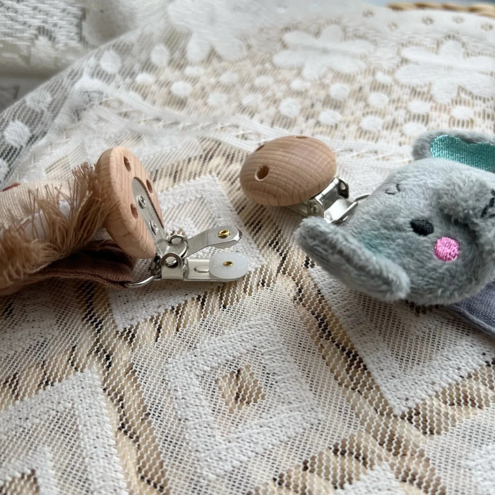 New Baby Pacifier Clip Chain Dummy Holder for Nipple Clip Newborn Cartoon Animal Nipple Chains Birthday Shower Gift for