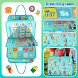 Busy Board Toy Features Over 18 Learning Activities, Educational Activity Developing Sensory Toy, Perfect Gifts for Boys Girls