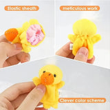 1/5/10 Pcs Cartoon Hand Doll Finger Puppet Baby Children Story Early Education Soothing Doll Plush Toy
