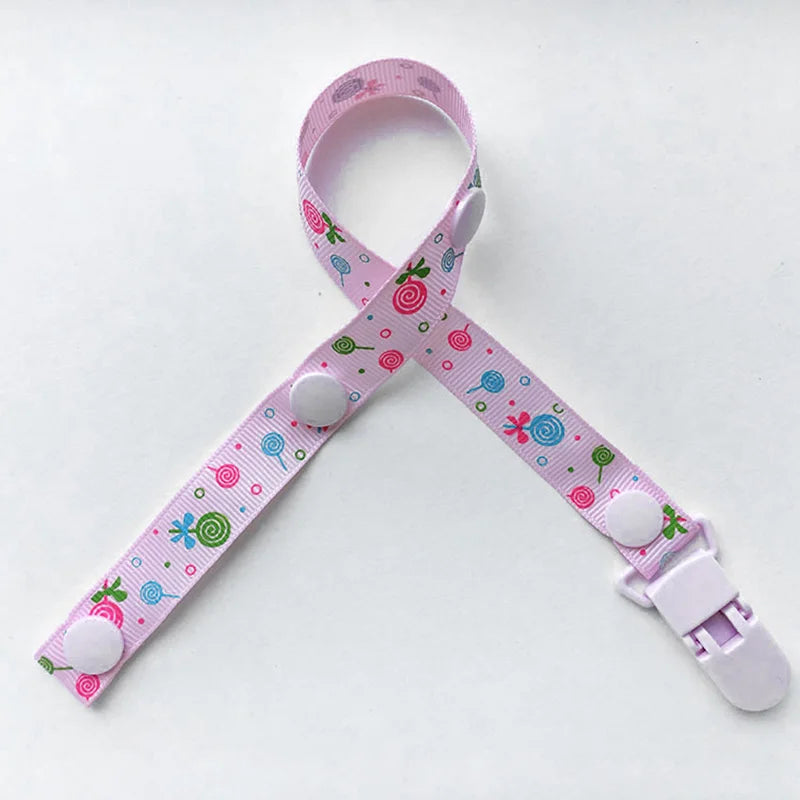 Baby Pacifier Clip Chain For Soothers Ribbon Chupetas Funny Dummy Holder Leash Strap Infant Nipple Accessories