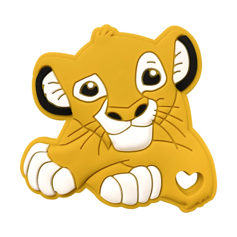 1/3/10pcs The Lion King Silicone Pacifier Clip Pacifier Chain Holder Soother Nursing Clips BPA Free Pacifier Chain Accessories