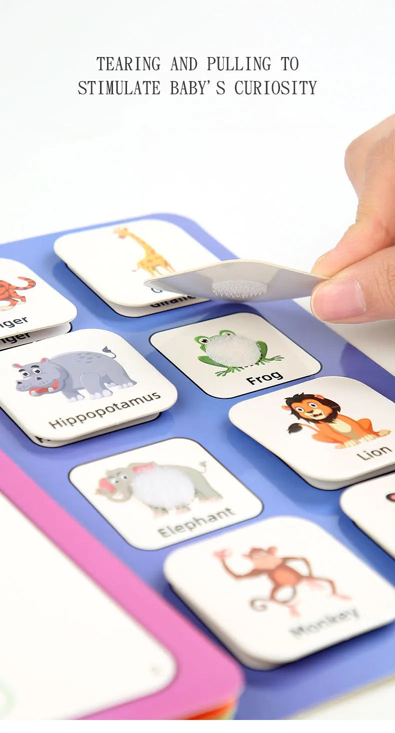 Montessori Busy Book with Stickers – My First Learning Activity Book