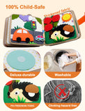 Montessori Busy Book for Toddlers – Preschool Learning Activity Toy