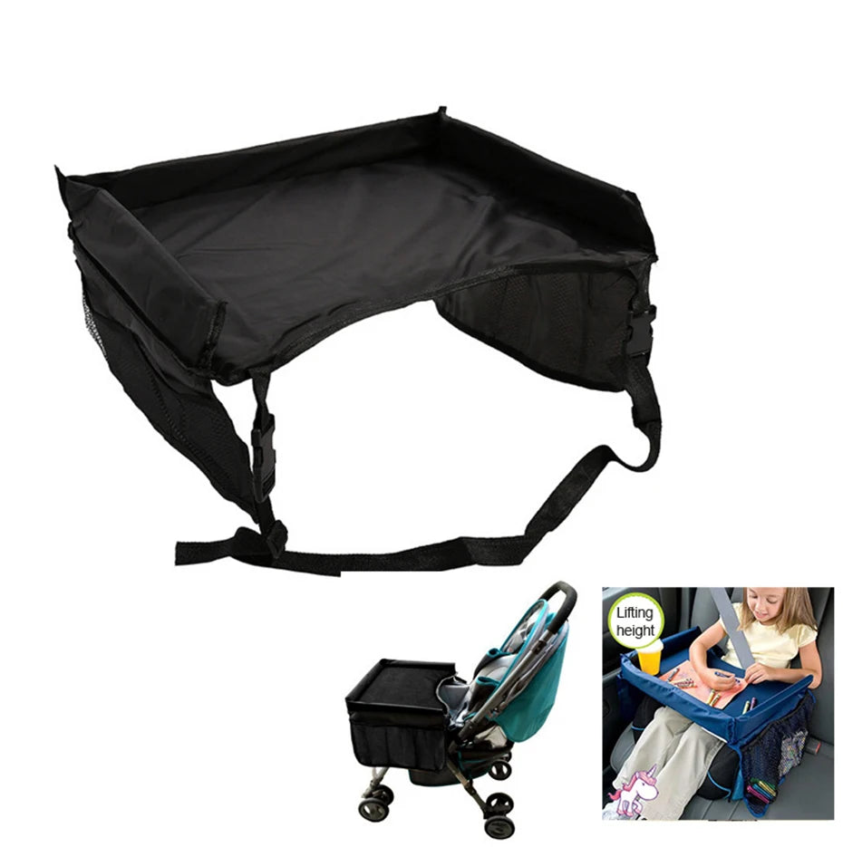 Car Seat Travel Tray for Toddlers – Snack & Activity Table for On-the-Go Play