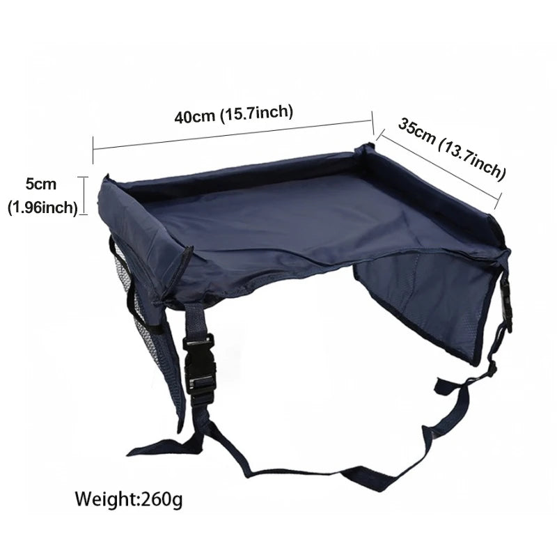Car Seat Travel Tray for Toddlers – Snack & Activity Table for On-the-Go Play