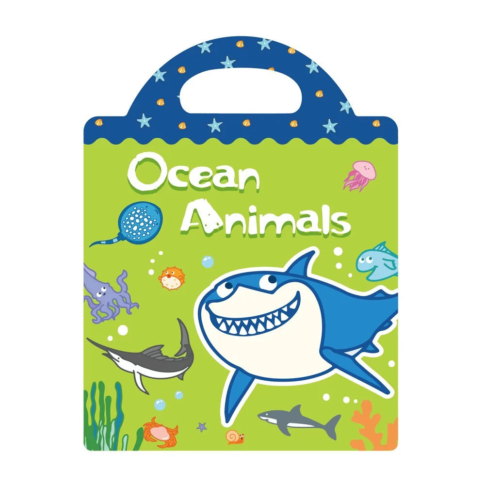 Reusable Jelly Sticker Book for Toddlers | Waterproof Travel Activity Toy