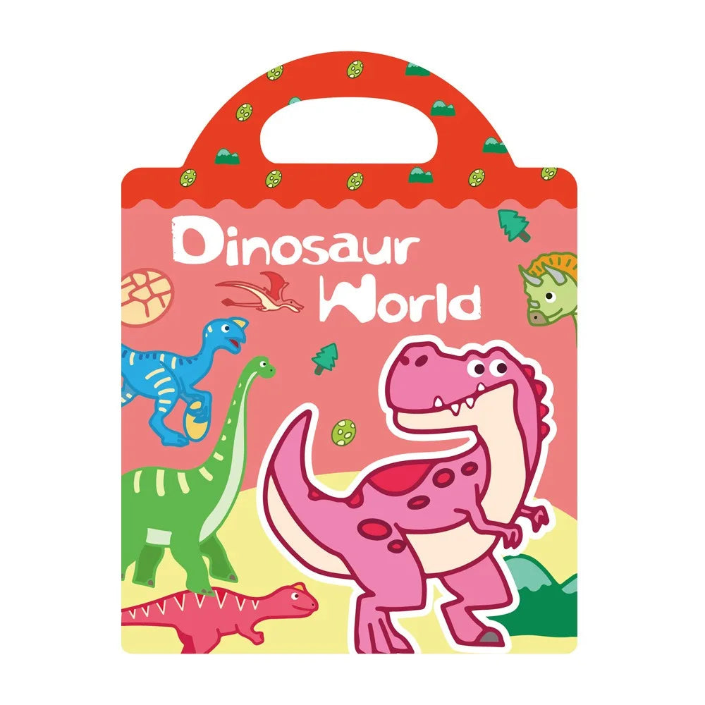Reusable Jelly Sticker Book for Toddlers | Waterproof Travel Activity Toy