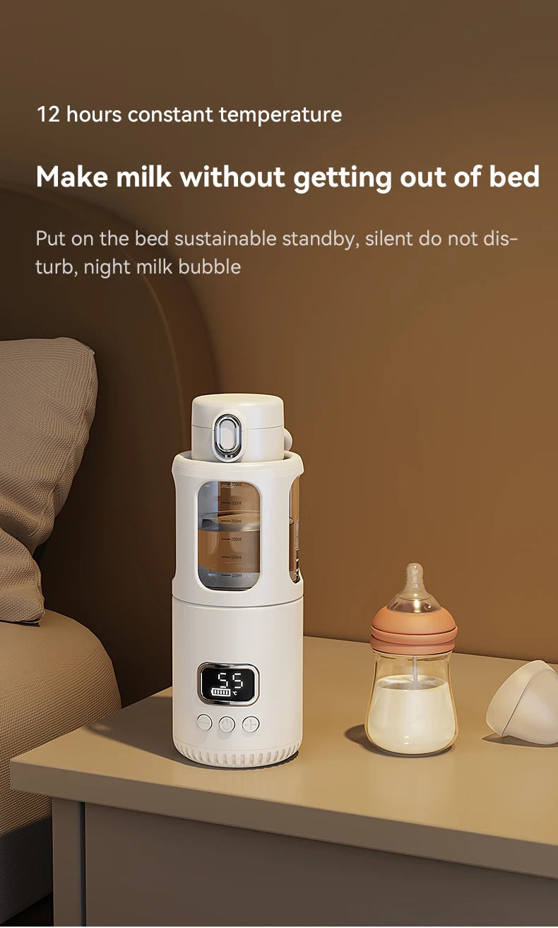 18000/10000mAh High-Power Constant Temperature Cup Quick Hot Water And Milk Heating Portable Baby Bottle Warmer