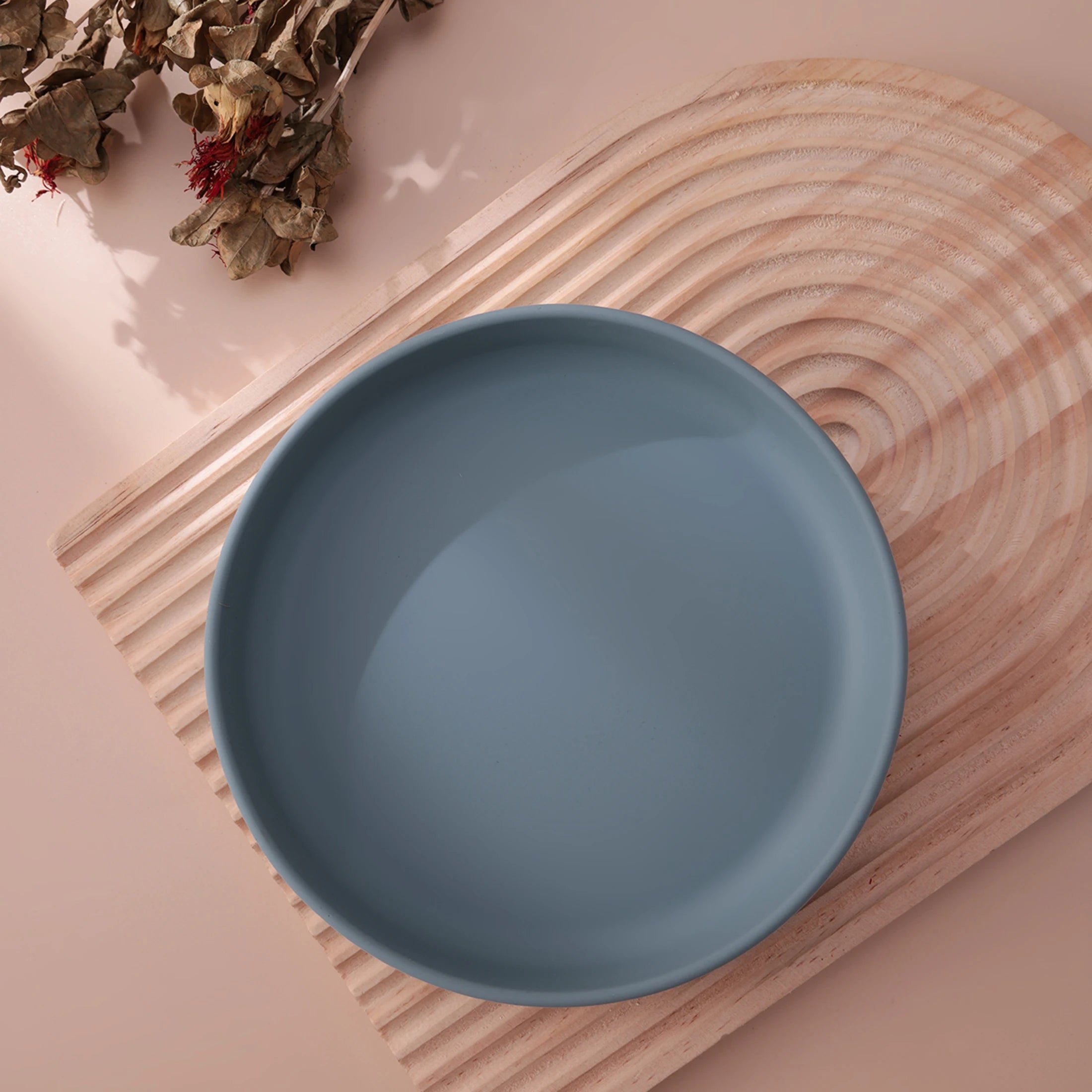 Color Kids 1PCS Food Grade Silicone Baby Plate Anti-Slip Sucker Dishes Toddler Feeding Bowl BPA Free Newborn Accessories