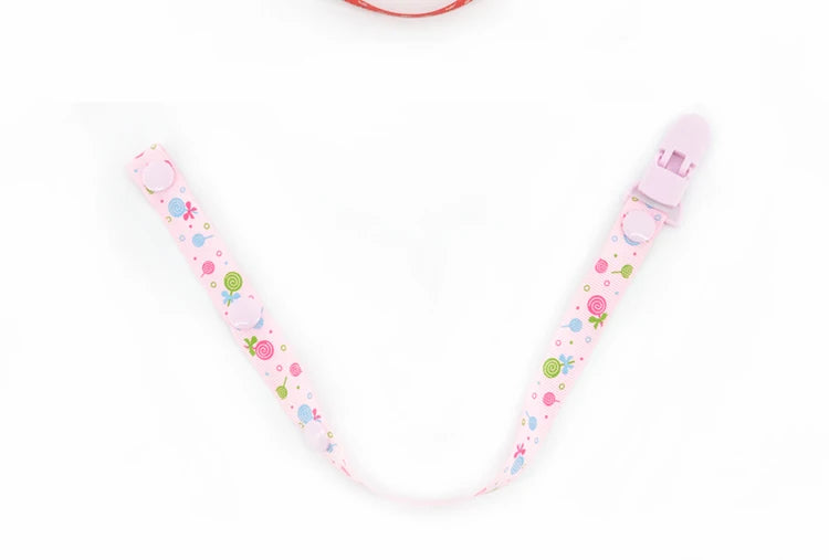 Baby Pacifier Clip Chain For Soothers Ribbon Chupetas Funny Dummy Holder Leash Strap Infant Nipple Accessories