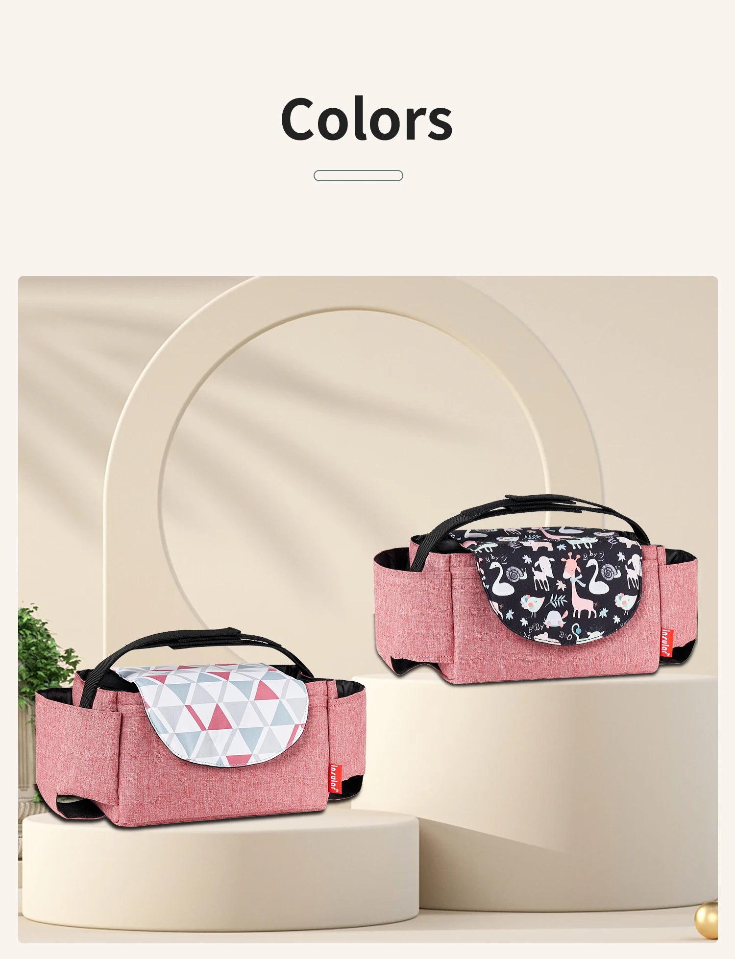 Insular Diaper Bag Baby Milk Bottle Insulation Bags Mummy Storage Bag For Baby Stuff Collection Stroller Accessories Baby Care