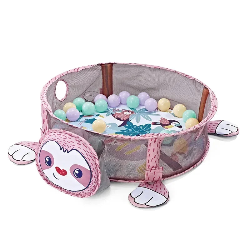 Baby Play Gym & Activity Mat – Tummy Time Playmat with Toys
