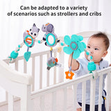 Children Activity Arch Toys Sensory Development Fine Motor Skills Toys Collapsible Hanging Mobile Toys Baby Car Seat Toys Gift